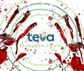 Vídeo. Al abrir una caja de Teva, oyes el genocidio en Palestina