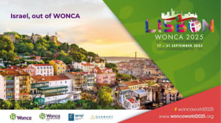 Open letter: Suspend Israel from WONCA. Israel fuera de la WONCA  ENG ESP