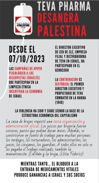Teva como máquina de violencia genocida