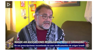 Carta de agradecimiento, Pablo Simón. Pablo Simón., thanks. ESP ENG