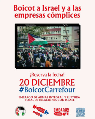 #BoicotCarrefour 20 diciembre 2025 