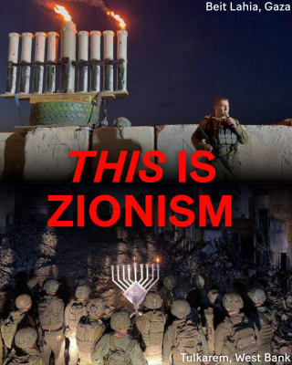  Palestine. Celebrating Hanukkah atop the ruins. Janucá sobre ruinas. ENG ESP