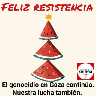 En Fiestas, Feliz Resistencia contra el genocidio en Palestina