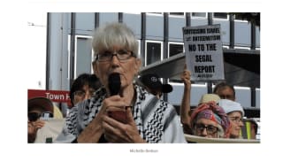 Interview Trotskyist web: Michelle Berkon, Jewish activist anti-Zionist. Entrevista en página trotskista a Michael Berkon, activista judía anti-sionista. ENG ESP