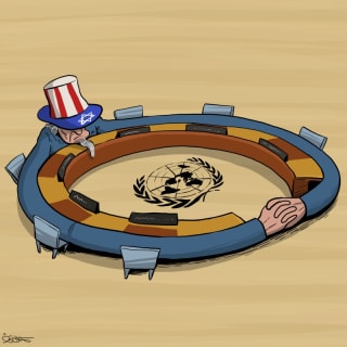 No words. Sin palabras (What about Israel? The UN Security Council adopted resolution SCR 2817 condemning Iran’s attacks on the UAE, Bahrain, Kuwait, Oman, Qatar, and Saudi Arabia, and Jordan)