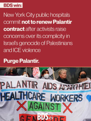 Palantir, out of New York hospitals. Palantir, fuera de los hospitales de Nueva York