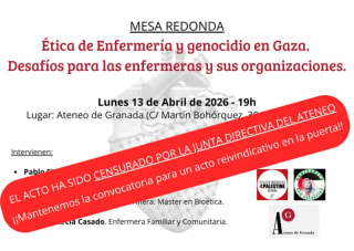 La censura que no cesa...En Granada, el Ateneo...