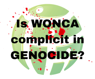Is WONCA complicit in genocide? ¿Coopera la WONCA en el genocidio en Gaza? ENGL ESP