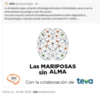 Las Mariposas Sin Alma. VideoPotcast. Sociedad Española de Neurología (SEN)/Teva. "Entendiendo la Migraña: mucho más que dolor de cabeza” 
