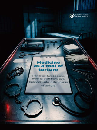 Israel. Medicine as a tool of torture. De curar a torturar.