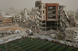 La fotografía que irritó a Israel (y logró retirar) del Deauville Sport Images Festival (Calvados, Francia, verano 2026