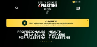 2 años de Health Workers For Palestine, Spain. Un poco de historia