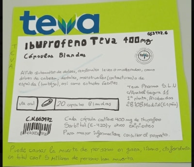 Boicot a Teva. Hasta un niño sabe porqué