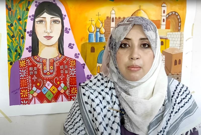 Pinturas (óleo y acrílico) de Heba Ragout