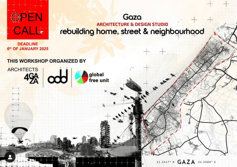 Urbanismo "Gaza: Reconstrucción de Casas, Calles y Barrios". El Cairo 12-28 febrero 2025. ARAB/ESP