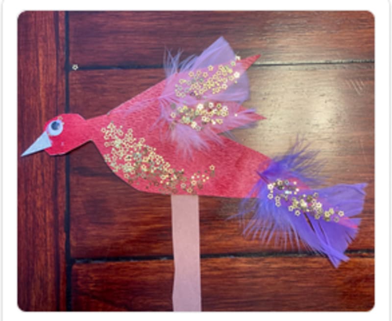 Manualidades. Crafts. "Pájaros por Gaza. Birds of Gaza". Niños Kids ENG/ESP