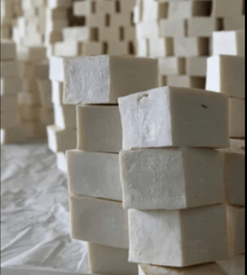 Jabón de aceite de oliva. Nablus Olive Oil Soap ENG ESP