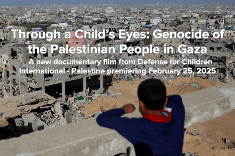 Documentary Documental "Through a Child's Eyes: Genocide Gaza" ENG ESP 