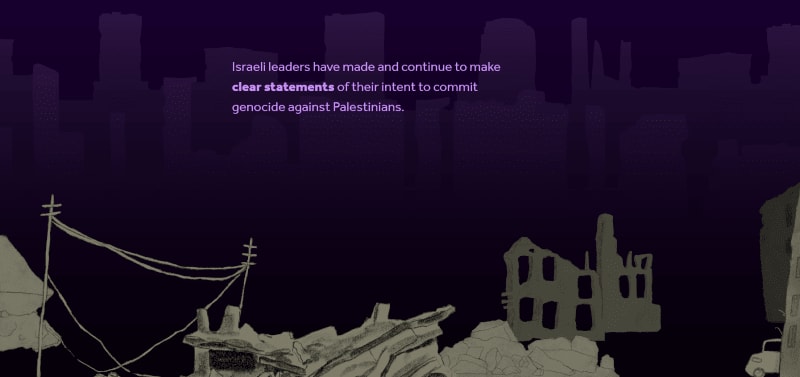 Grafismo. Graphic. Narrative interventions. Intent, the road to genocide ENG ESP