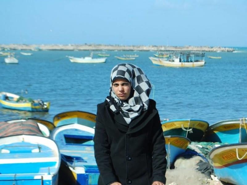 The woman after the Flotilla Vessel Madleen. La mujer que inspiró el nombre del barco de la Flotilla de la Libertad ESP ENG
