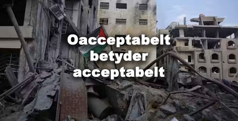 Om det oacceptabelt acceptabla