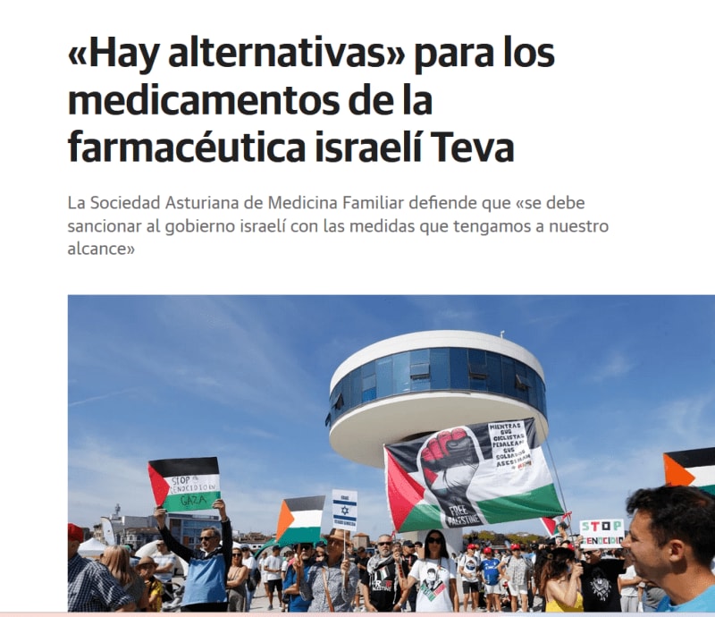 Asturias, España: todos unidos para evitar Teva. Asturias, Spain: all united to avoid Teva ESP ENG