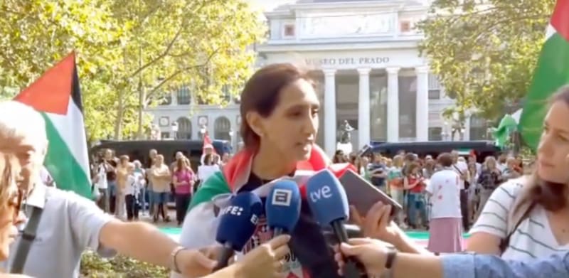 Declaraciones de Selma Abubakra, médica. Concentración ante el Ministerio de Sanidad, Madrid 21/09/25. 