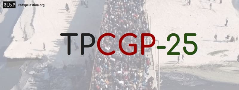  Tribunal de los Pueblos sobre la Complicidad con el Genocidio Palestino en el Estado Español (TPCGP-25) 