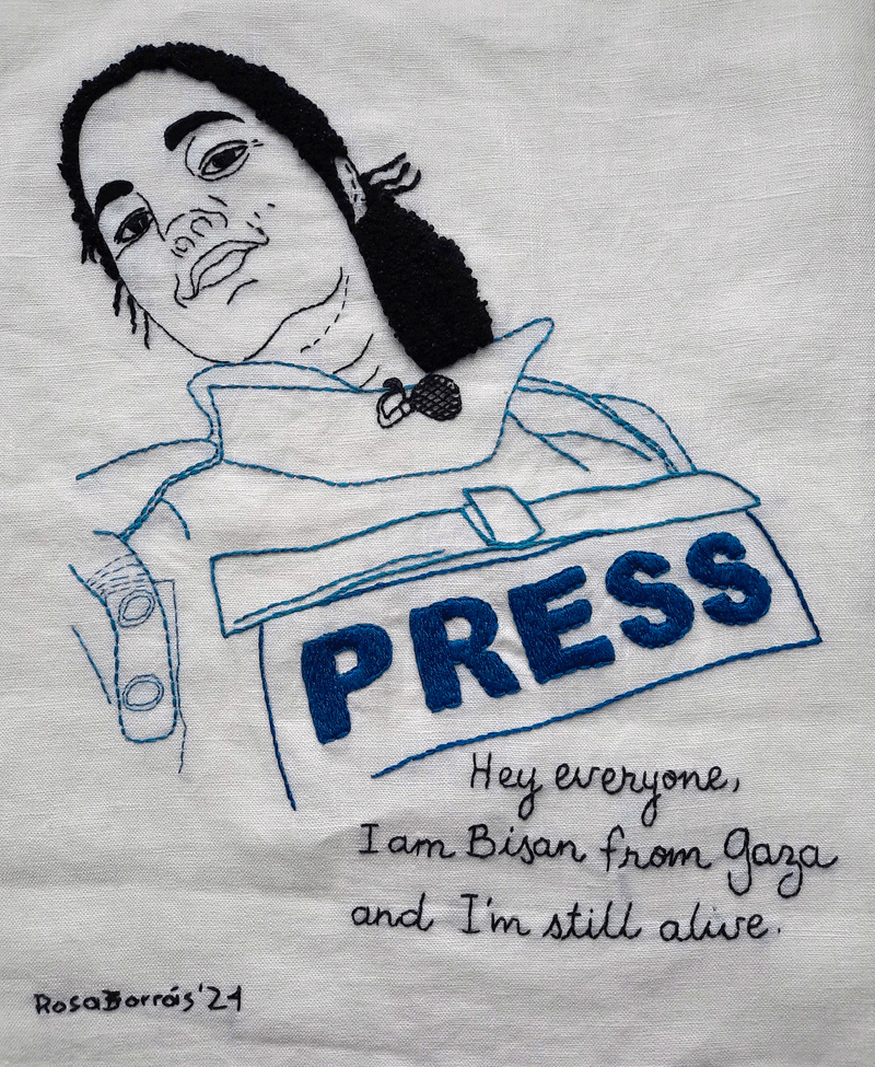 Videos “It’s Bisan from Gaza and I’m Still Alive”. "Soy Bisan, desde Gaza, y sigo viva". ENG ESP