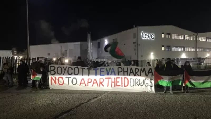 USA. Teva boycott. Italy, Teva boycott. EEUU boicot a Teva. Italia boicot a Teva. ENG ESP