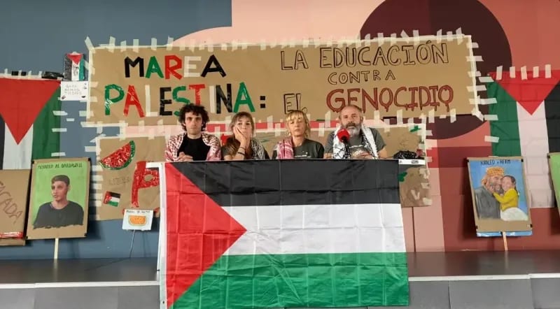 10 diciembre, 12 h. Marea Palestina, Educación. "Campaña 1000 millones de euros para Palestina"