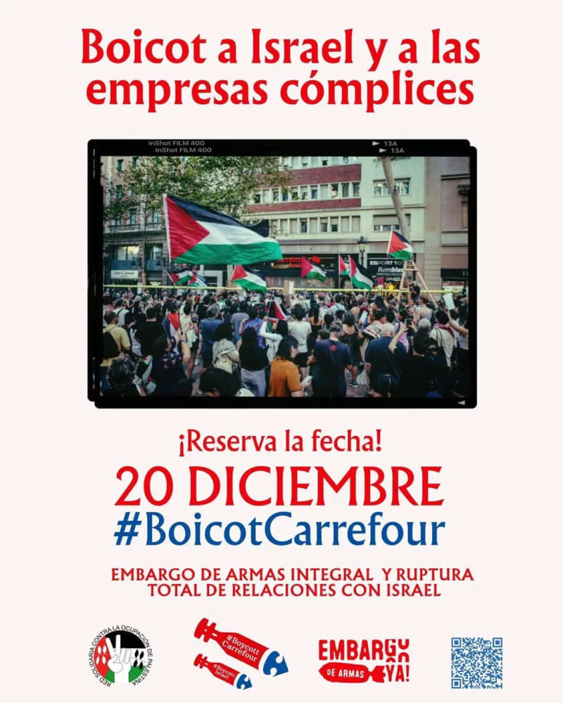 #BoicotCarrefour 20 diciembre 2025