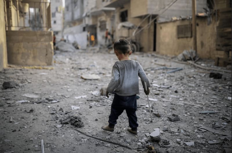 Gaza como cementerio. Gaza as graveyard ESP ENG