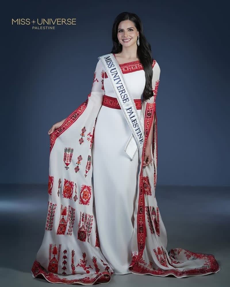 Nadeen Ayoub, Miss Palestina/Palestine, 2025 ENG ESP