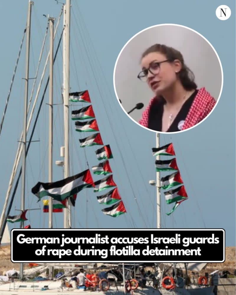 Anna Liedtke. Violada en prisión israelí. Raped in Israeli prison ESP ENG