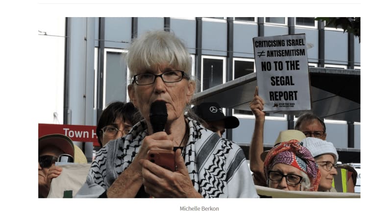 Interview Trotskyist web: Michelle Berkon, Jewish activist anti-Zionist. Entrevista en página trotskista a Michael Berkon, activista judía anti-sionista. ENG ESP