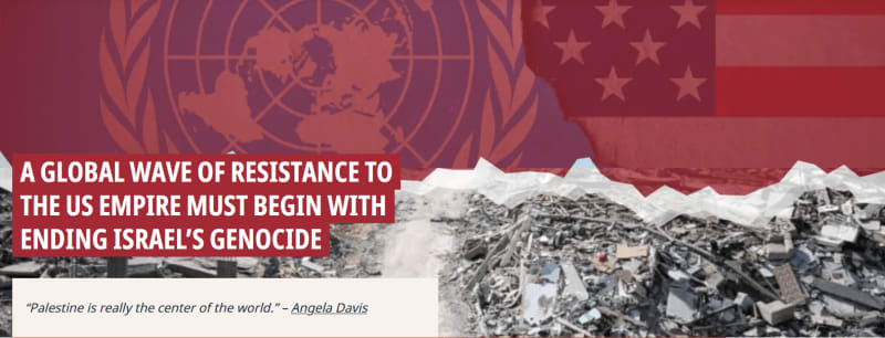 First, ending Israel’s genocide. Primero, fin del genocidio israelí.