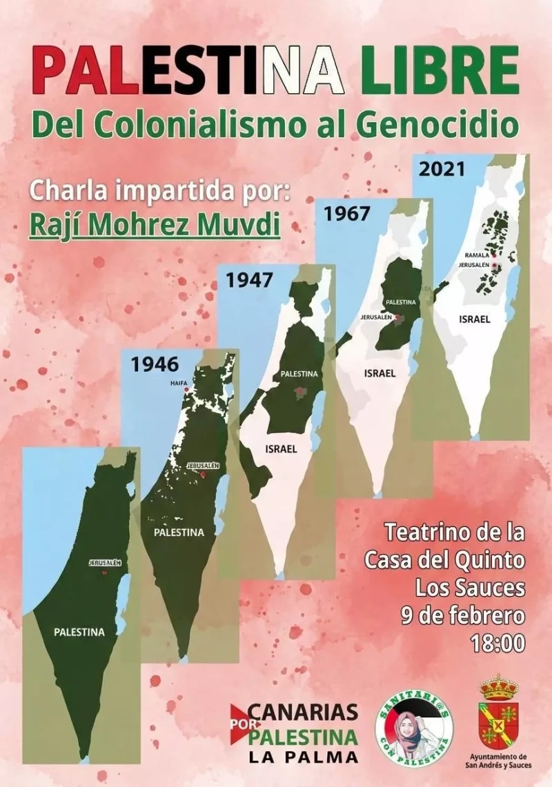 Lunes 9 febrero, Ayuntamiento de San Andrés y Sauces, La Palma (Canarias)