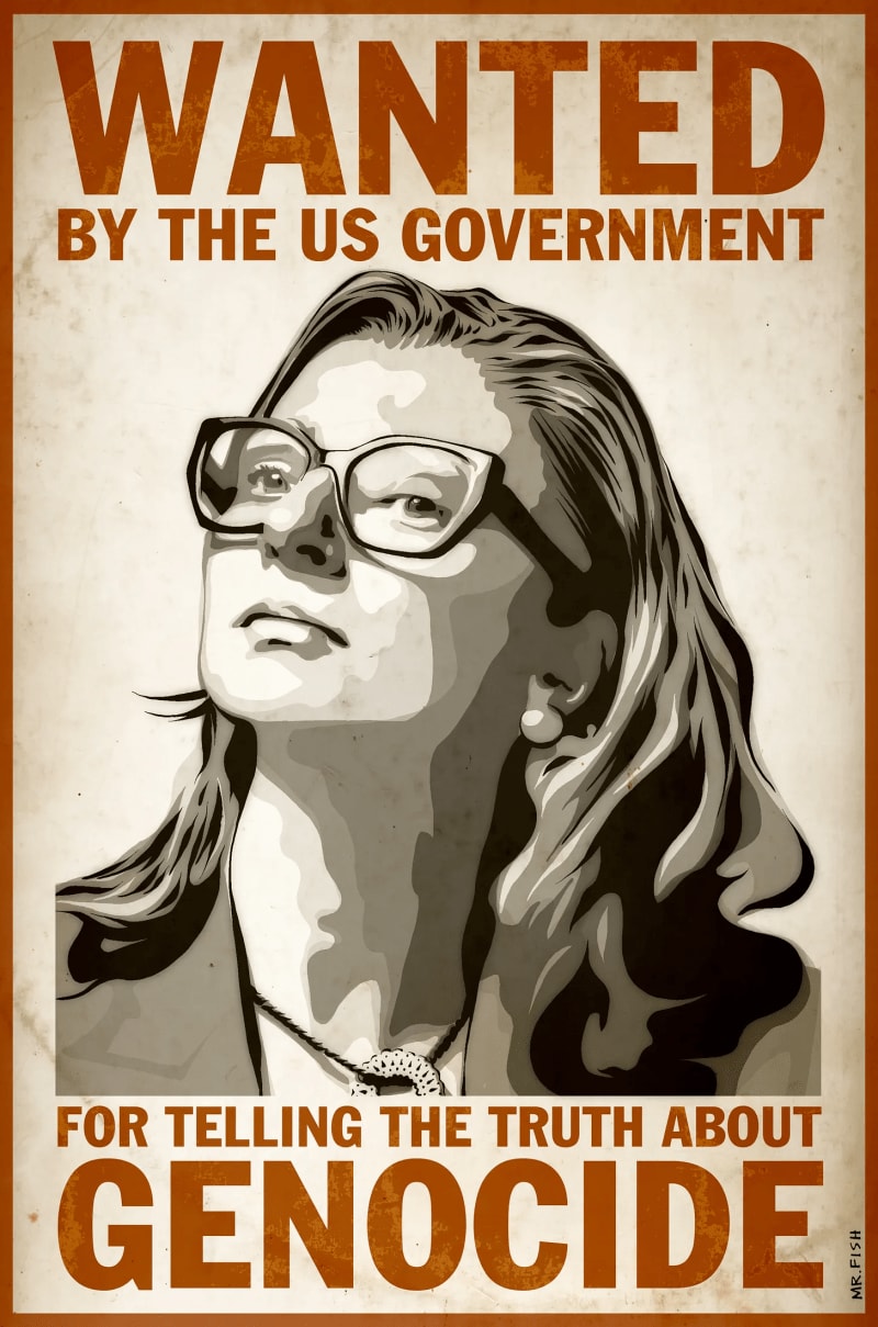 "Si Francesca Albanese es terrorista, yo también". "If Francesca Albanese is a terrorist, then so am I" ESP ENG