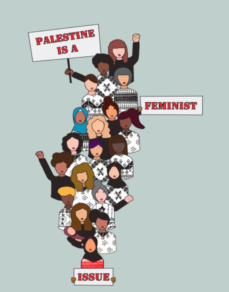 The Palestinian Feminist Collective (PFC). Palestine as a feminist issue. Colectivo feminista por Palestina. Palestina como cuestión feminista. ENG ESP