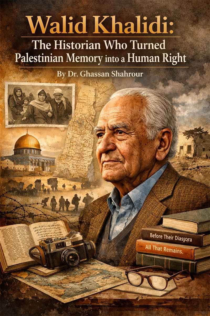 Walid Khalidi. Obituary. Obituario