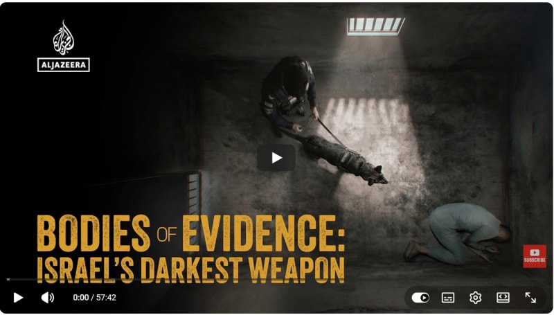 "Bodies of evidence". Tortures in Israel. La tortura en Israel. Documentary. Documental ENG ESP