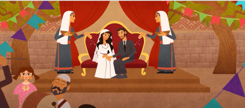 "All we have" Palestinian animation film. "Todo lo que tenemos" dibujos animados palestinos. ENG ESP