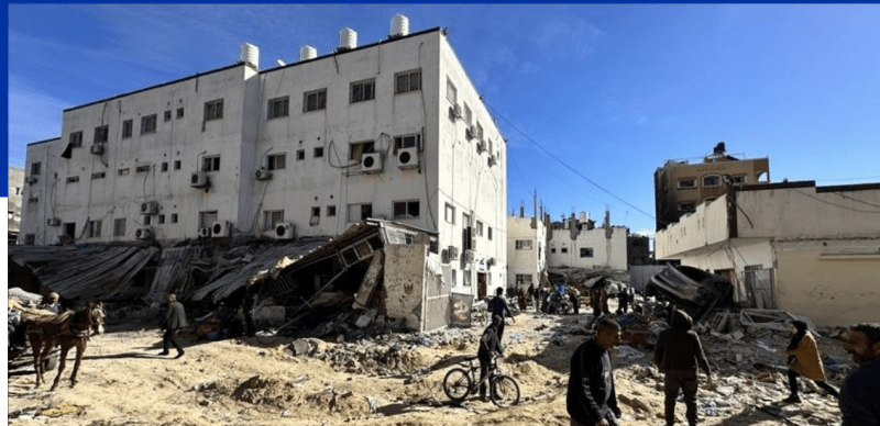 Dr. Tedros "Condiciones espantosas". "Un infierno". Kamal Adwan Hospital. Gaza. ESP/ ENG