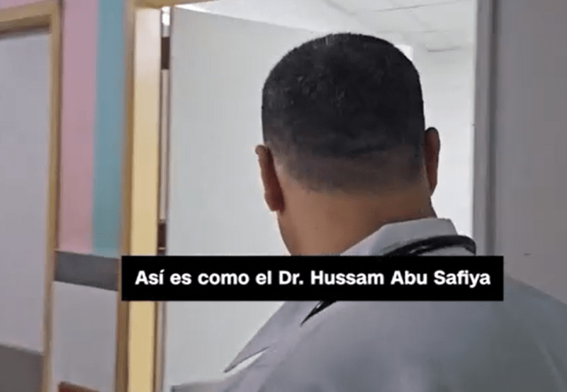Llamada desesperada de Hussam Abu Safyia, Director del Hospital Kamal Adwan