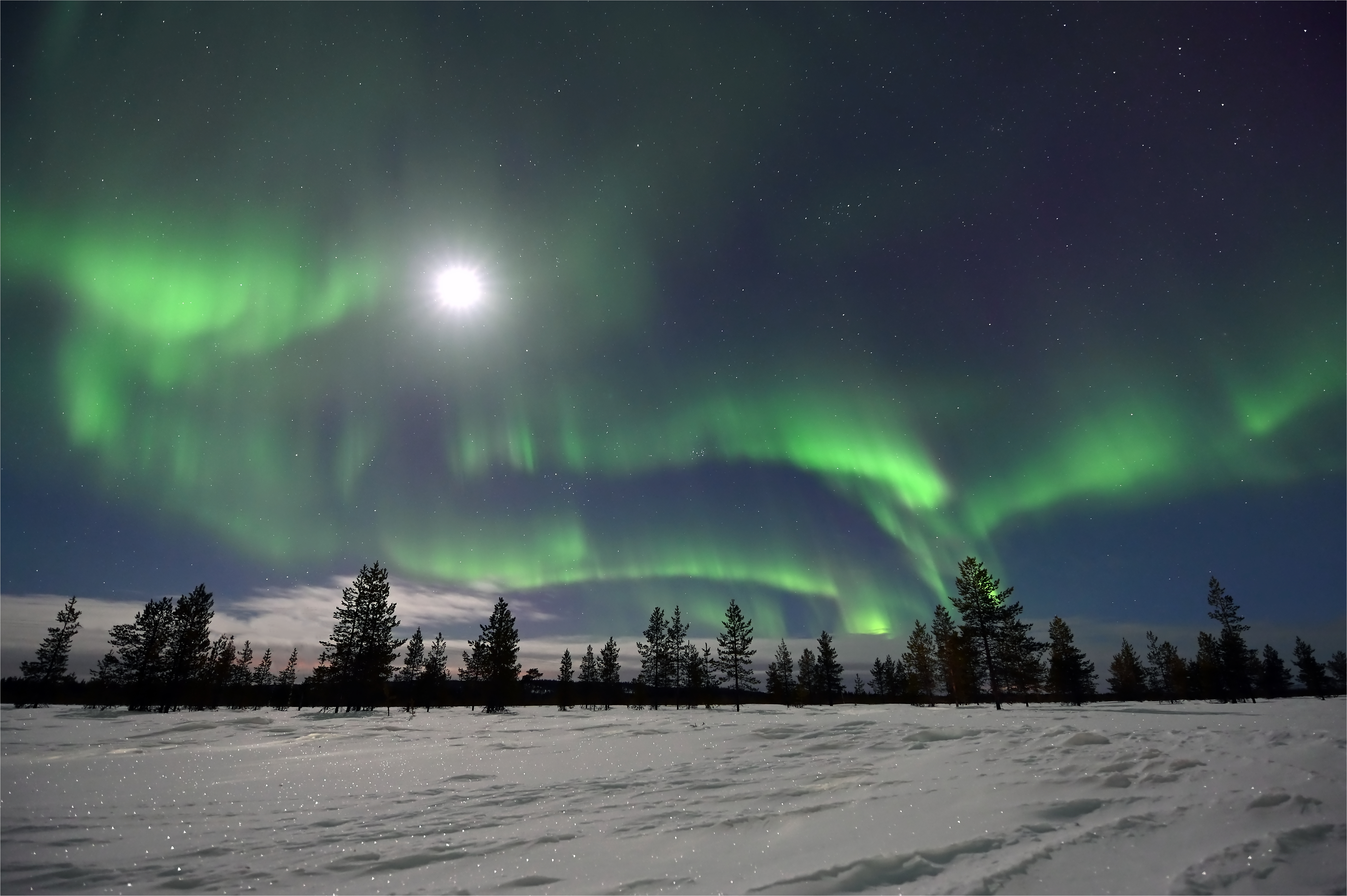 Northern Lights over Lapland