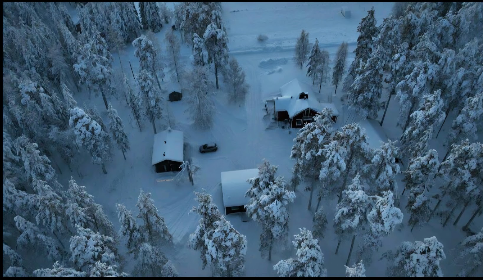 Aerial view of Levi