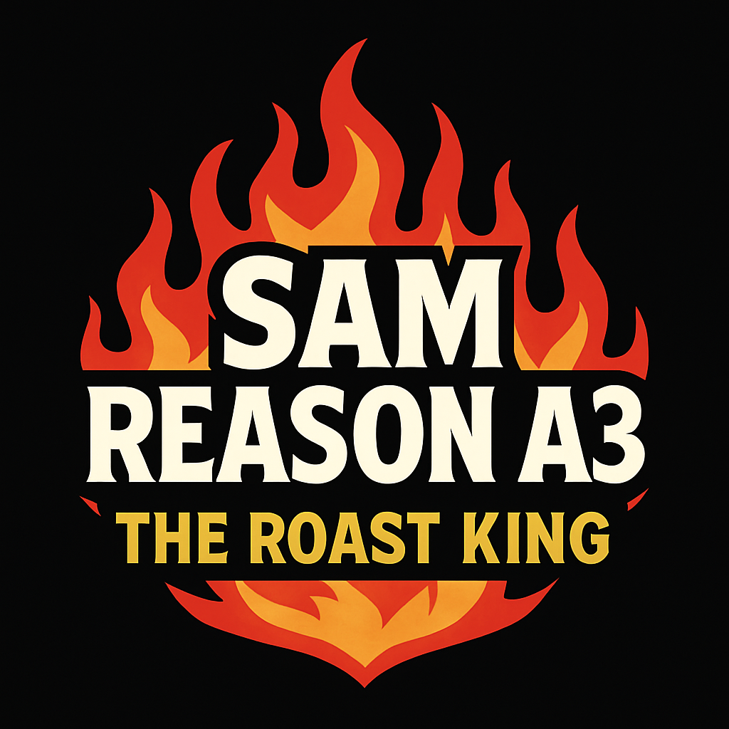 Roast! Sam logo