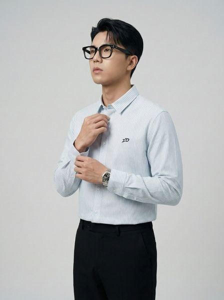 Áo Sơ Mi Nam Tay Dài CD Star Form Regular