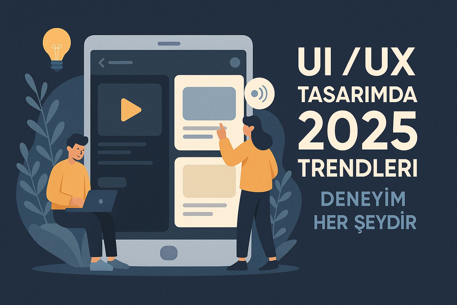 UI/UX Tasarımda 2025 Trendleri: Deneyim Her Şeydir